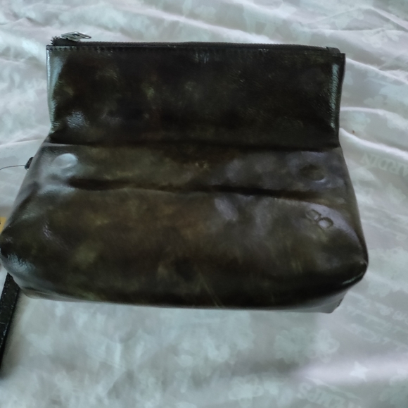 PATRICIA NASH VALERIE TOOLED LEATHER CLUTCH WRISTLET $79 - Picture 9 of 10